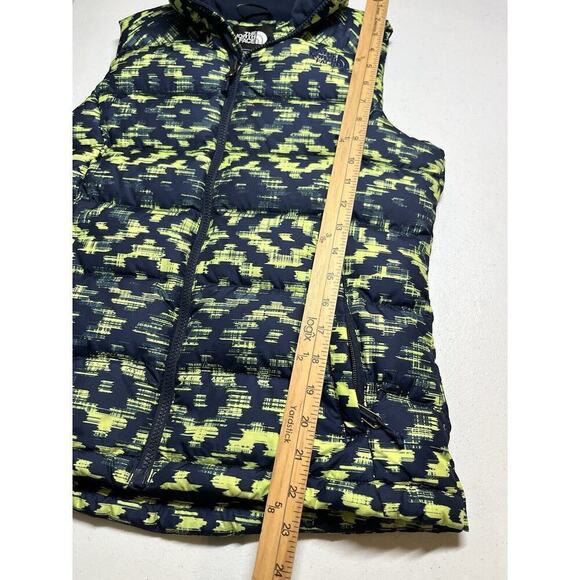 The North Face Nuptse Cosmic Blue 700 Fill Down Puffer Vest Womens Sz S - Picture 4 of 8